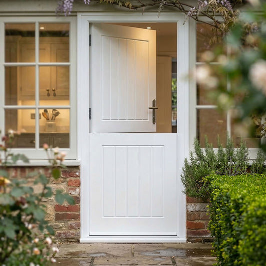 External White Painted Composite Stable Door (121037)