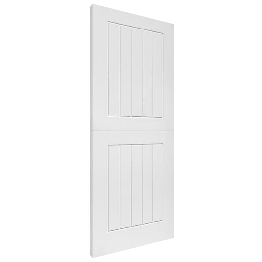 B-Grade External White Painted Composite Stable Door