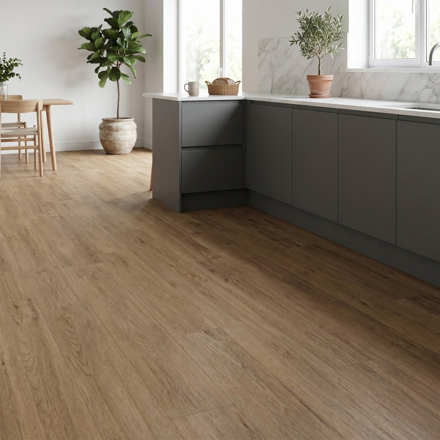 Burnaby Oak - Foundation LVT 2mm UV Coated Luxury Vinyl Flooring