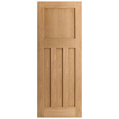 Oak Internal Fully Finished 1930's DX 4 Panel Door