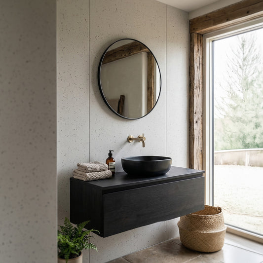 Beige Sparkle - PVC Gloss Waterproof Wall Panelling