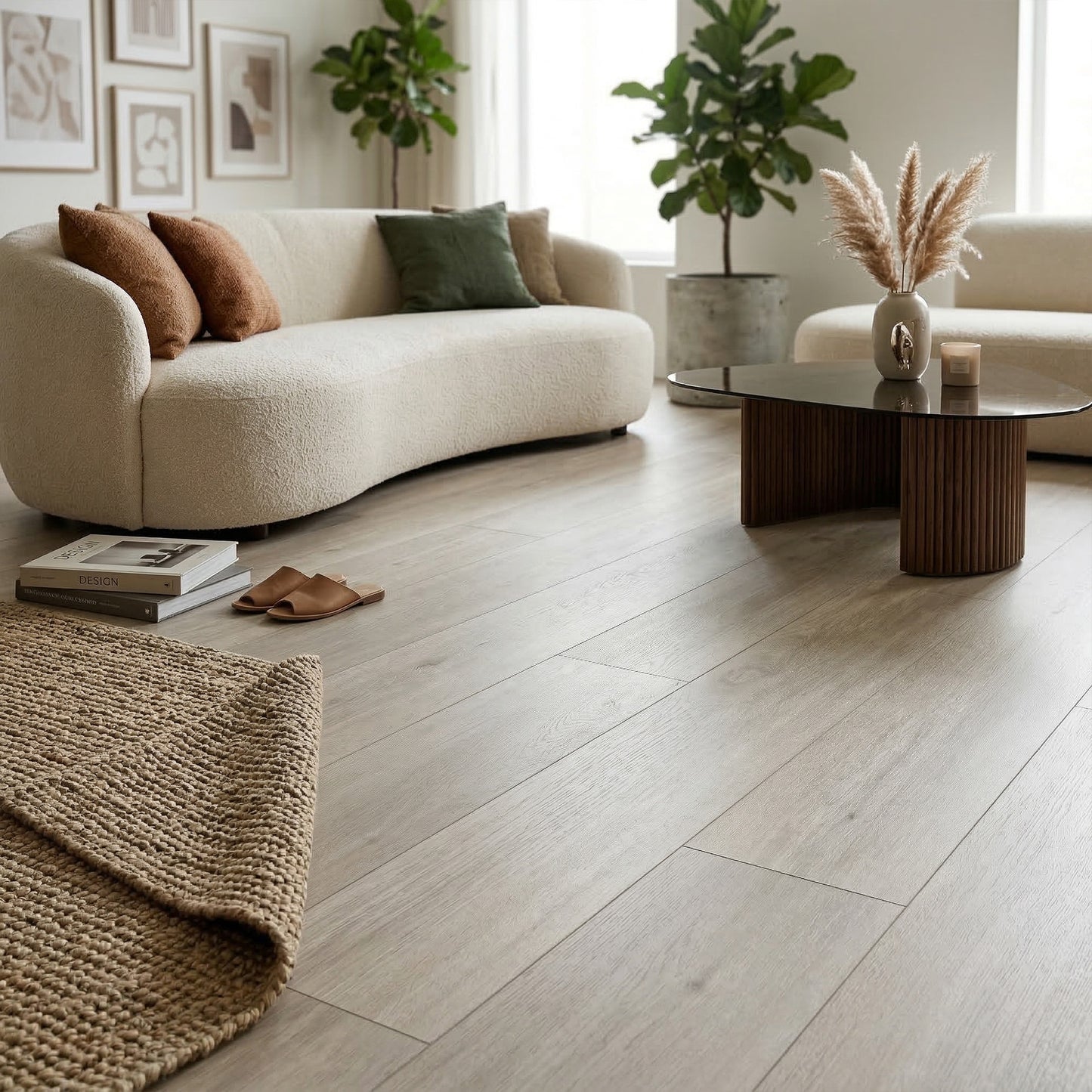 Cloudveil Oak - Homewise SPC 5mm Rigid Core Vinyl Sample