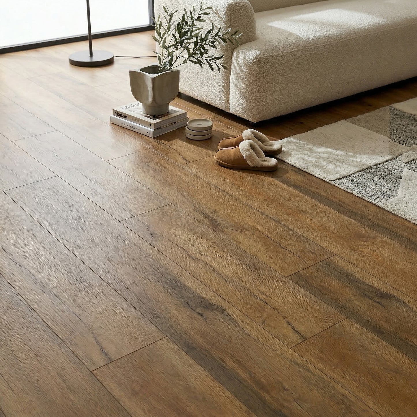 Millhouse Oak - Homewise SPC 5mm Rigid Core Vinyl Flooring (HW-EA118)