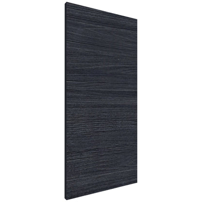 Black Internal Fully Finished Linear Laminate Door