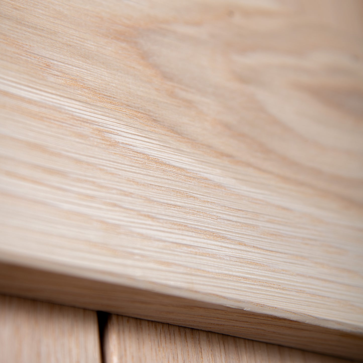 Solid Rustic Oak Grange Unfinished 3 Ledged Door