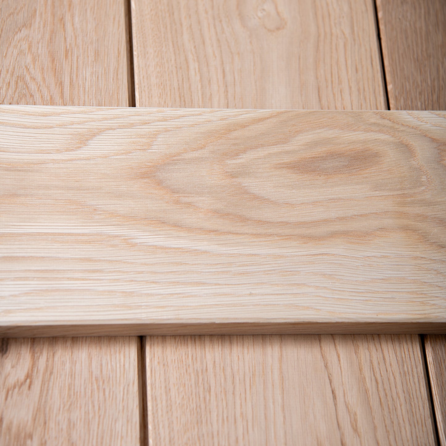 Solid Rustic Oak Grange Unfinished 3 Ledged Door
