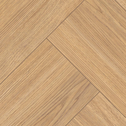 Crafted Oak - Wood Essence Water Resistant 8mm Herringbone Laminate Flooring