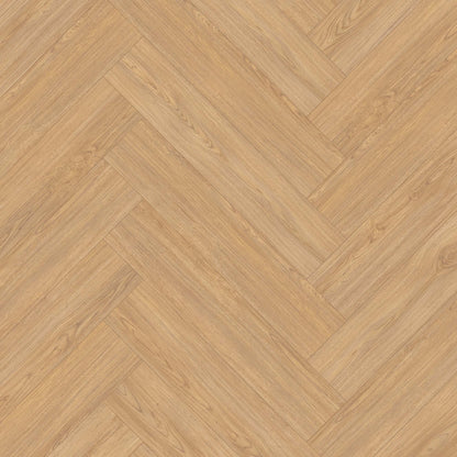 Crafted Oak - Wood Essence Water Resistant 8mm Herringbone Laminate Flooring