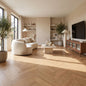Crafted Oak - Wood Essence Water Resistant 8mm Herringbone Laminate Flooring