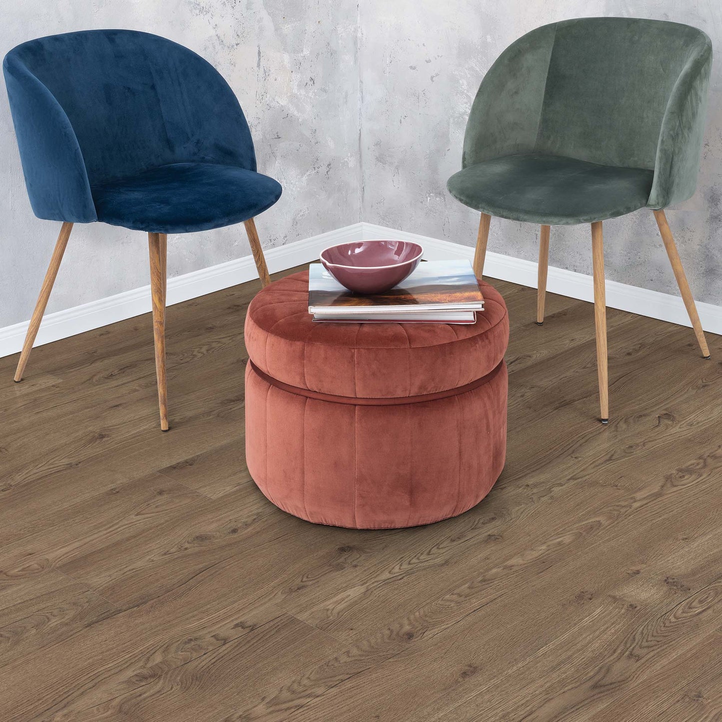 Smoked Oak - Wood Essence Aqua Water Resistant 10mm Laminate Flooring