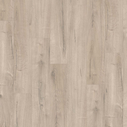 Light Creme Oak - Wood Essence Water Resistant 8mm Laminate Flooring