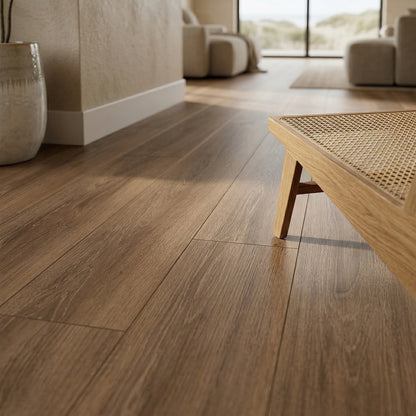 Warm Haven Oak - Wood Essence Water Resistant 8mm Laminate Flooring