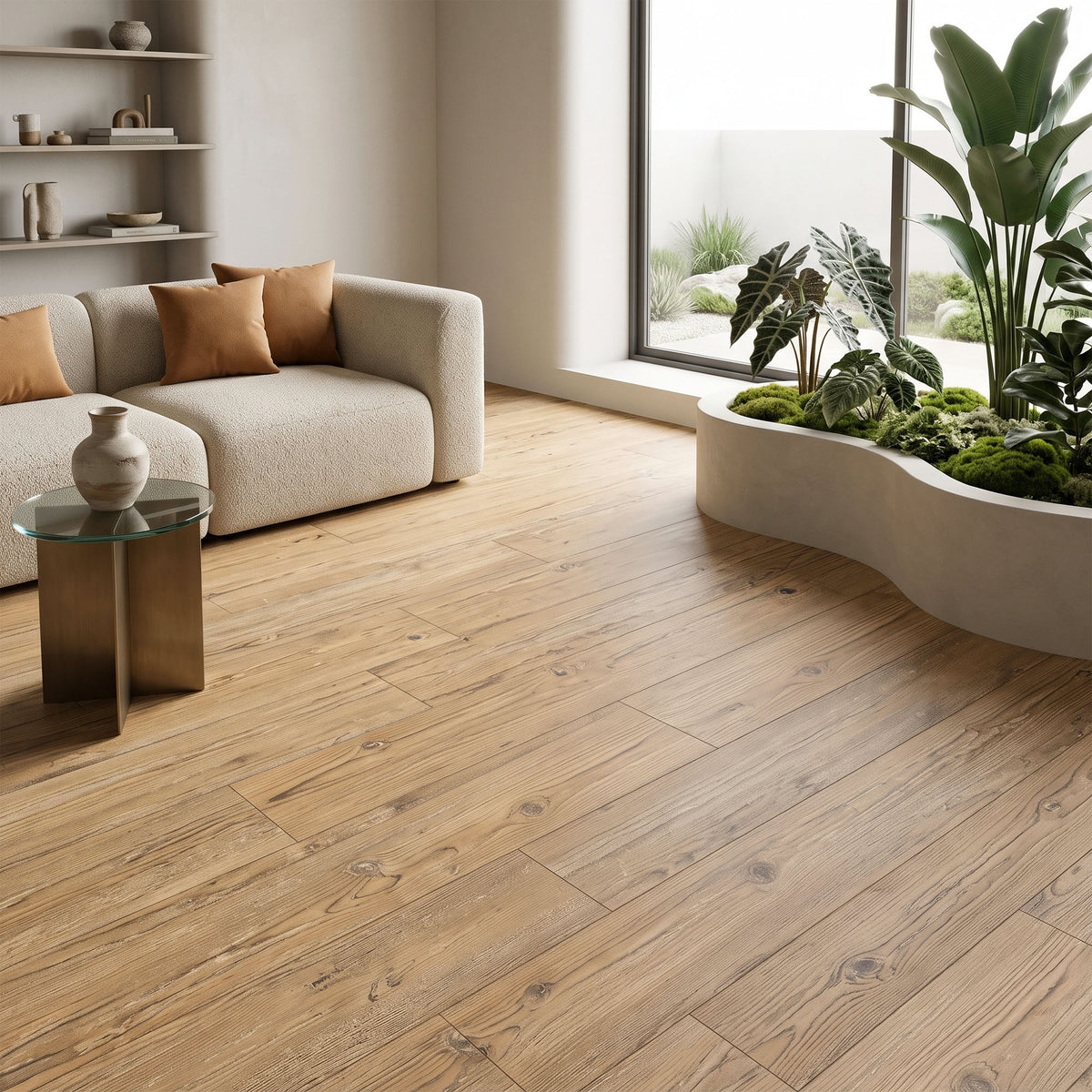 Aged Nordic Spruce - Wood Essence Water Resistant 8mm Laminate Sample