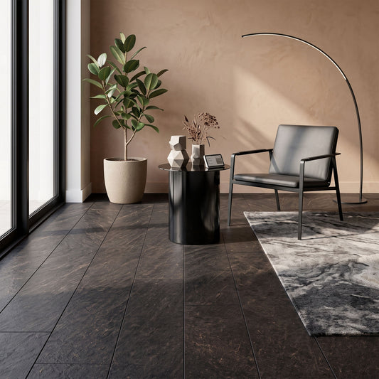 Shadow Slate - Stone Essence Aqua Water Resistant 8mm Laminate Flooring