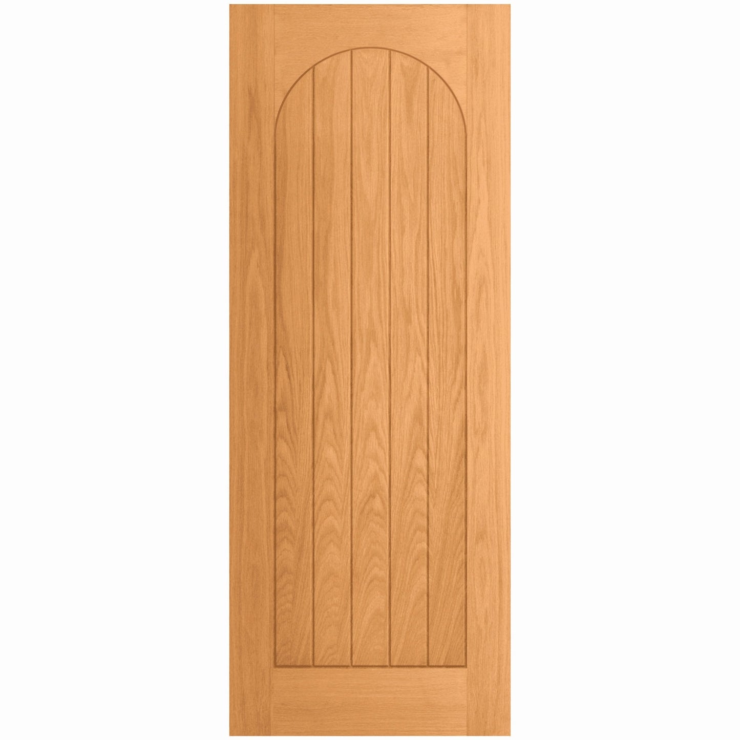 Oak Internal Fully Finished Farley Arched Square Top Double Door