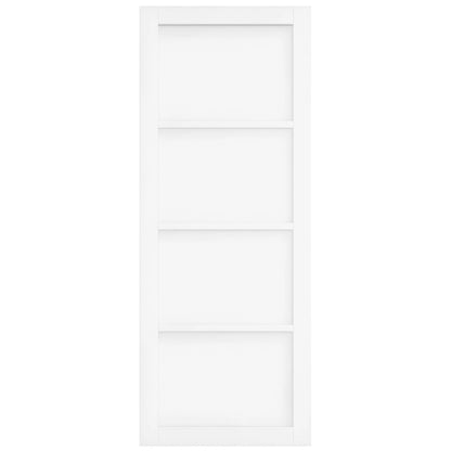 White Internal Primed Studio Industrial 4 Panel Double Door