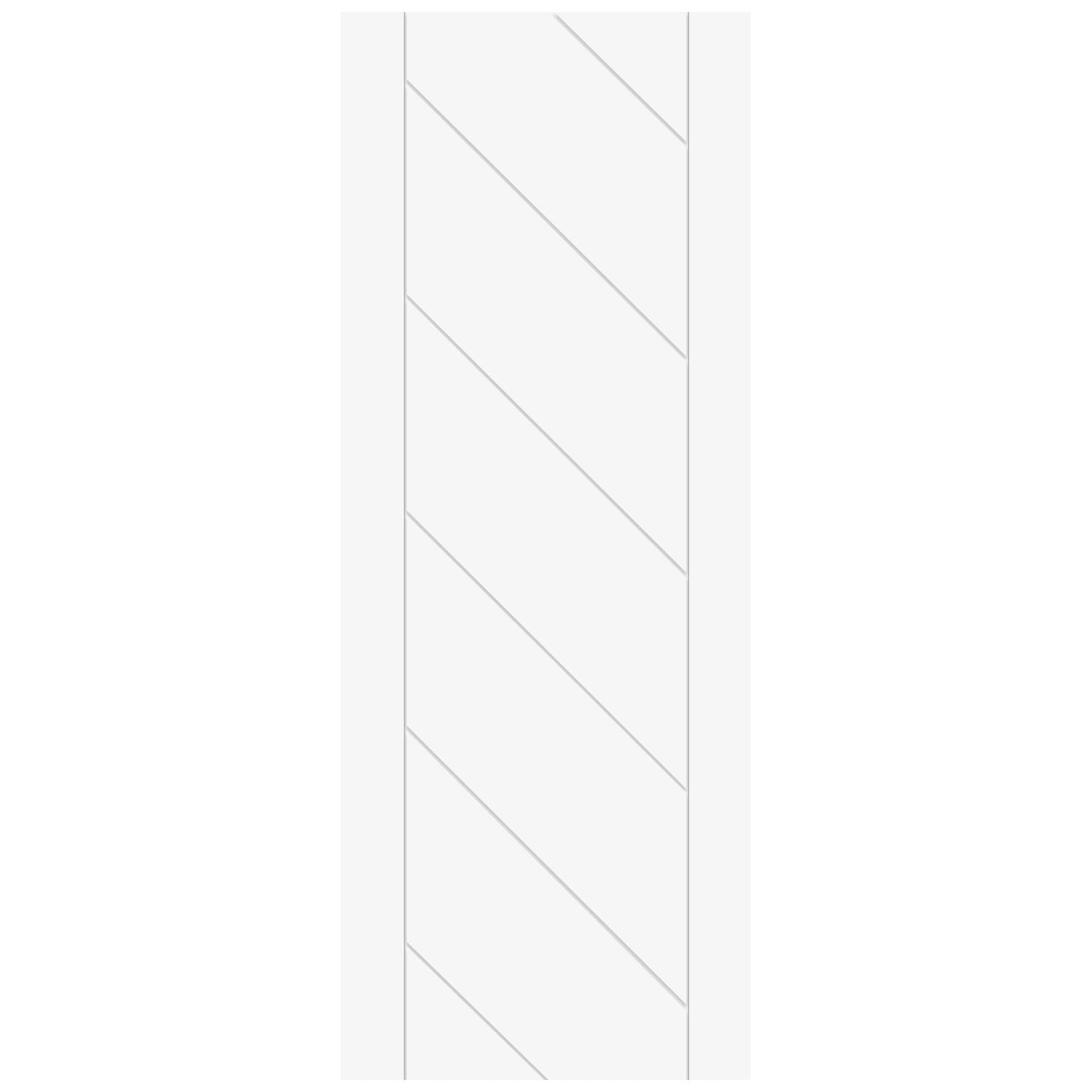 White Internal Primed Monza Double Door