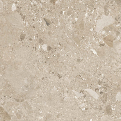 Beige Matt - Terazzia Smooth Waterproof Porcelain Wall & Floor Tile