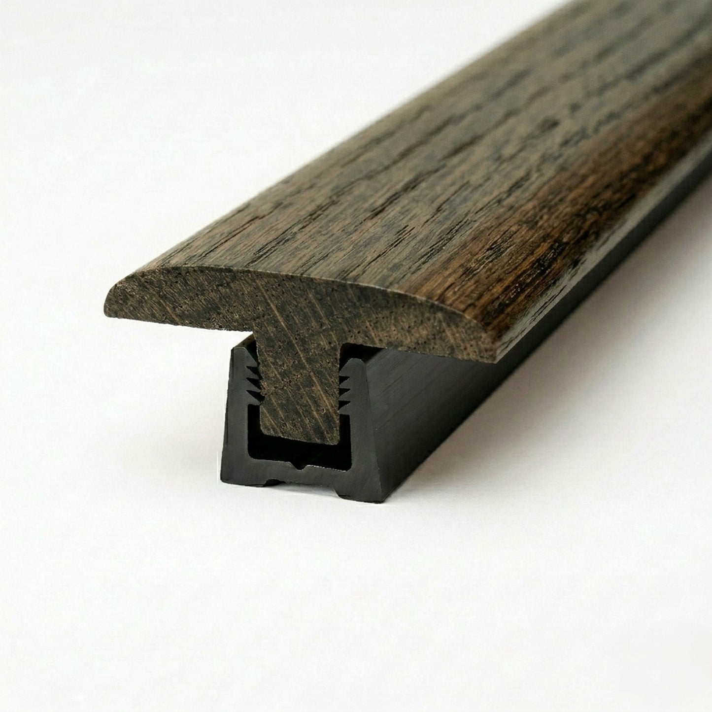 Dark Oak Connecting Profile Door Bar 990mm