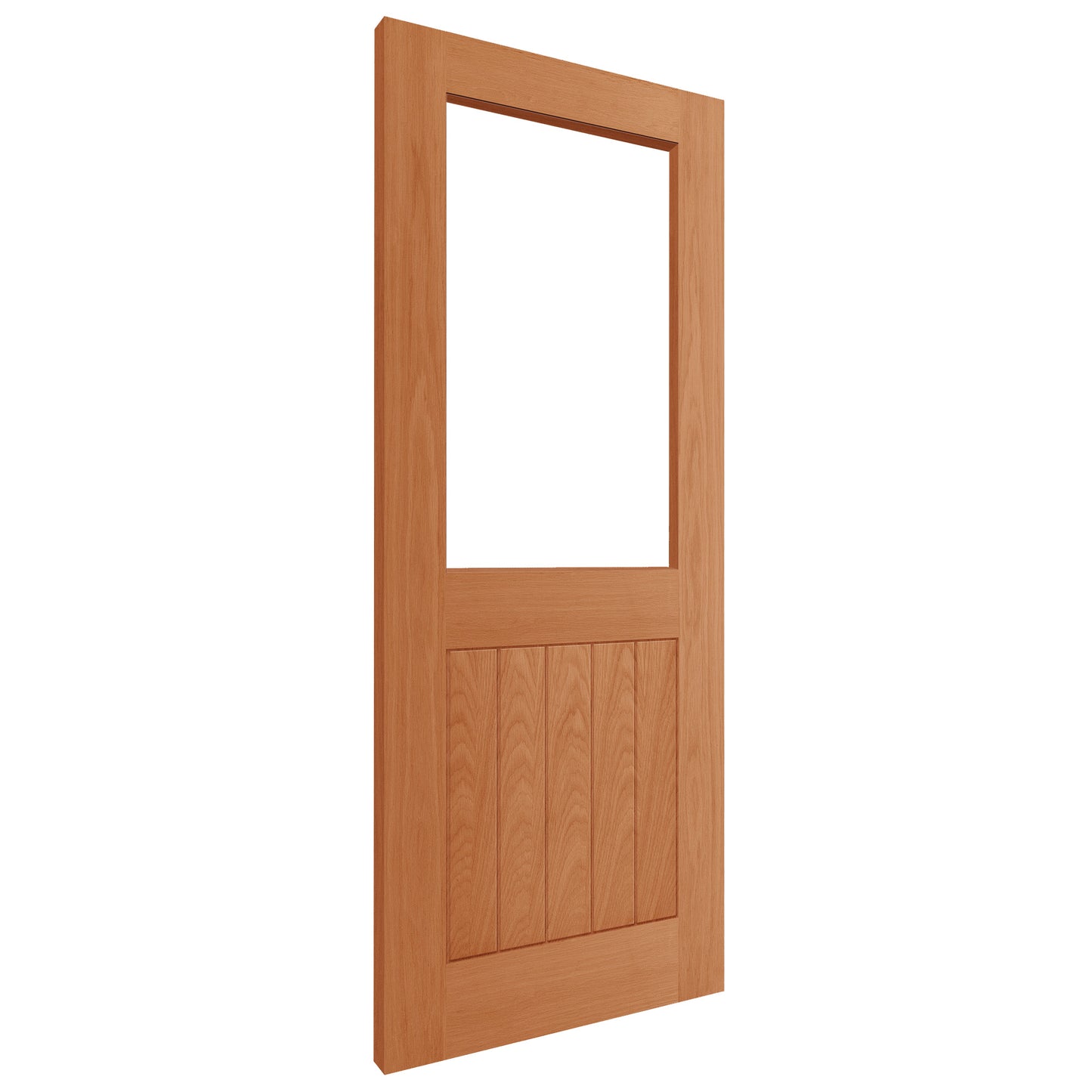 Internal Oak Fully Finished Farley 1/2L Clear Glass Door (PFIOFARG1/2L) (FSC Mixed)