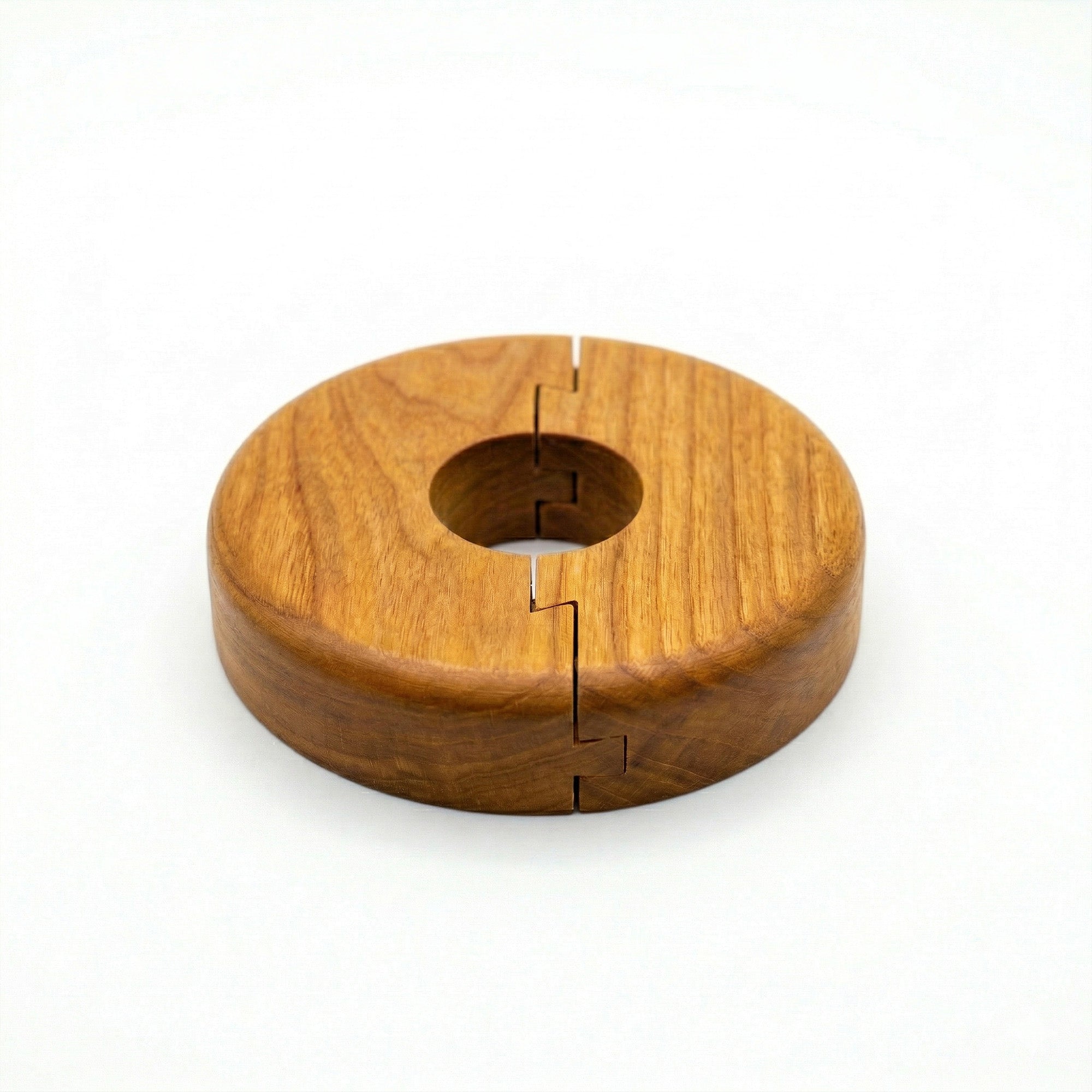 Leader Golden Oak Radiator Pipe Rose Cover