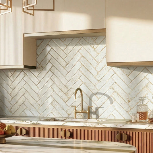 White Gloss - Aura Smooth Water Resistant Ceramic Wall Tile