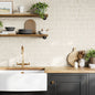 Cream Gloss - Crafted Smooth Water Resistant Ceramic Wall Tile