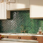 Green Gloss - Aura Smooth Water Resistant Ceramic Wall Tile