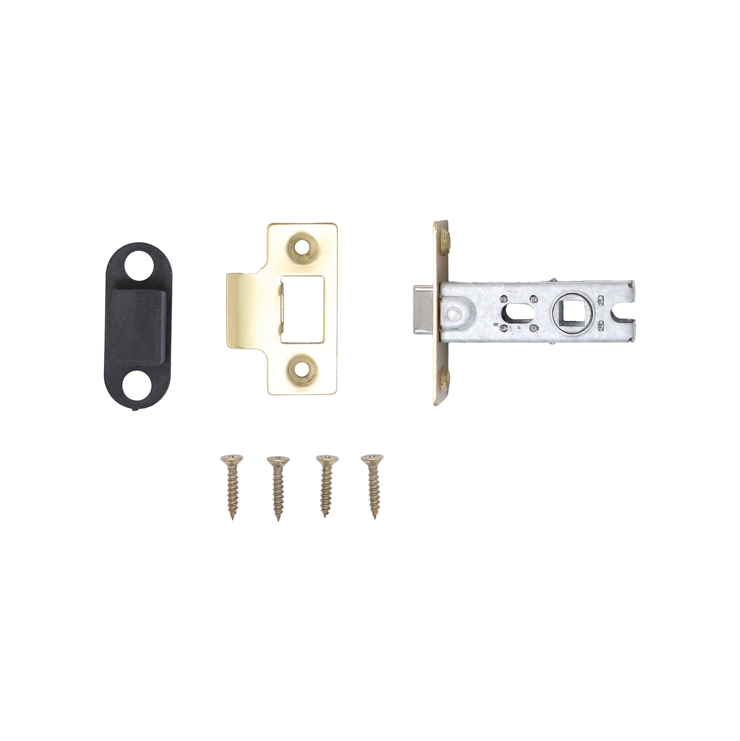 65mm Tubular Mortice Latch - Satin Gold
