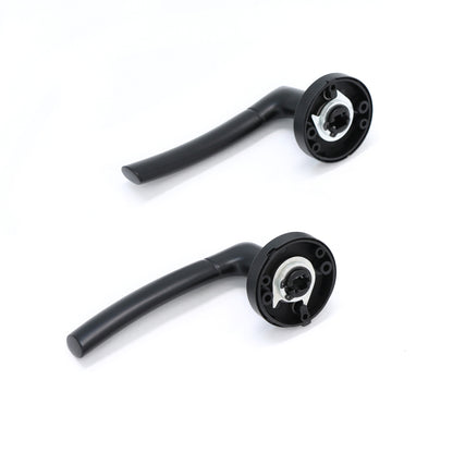 Lifestyle Alcor Lever on Round Rose Handle Set - Matt Black