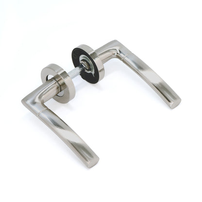 Lifestyle Alcor Lever on Round Rose Handle Set - Polished Chrome