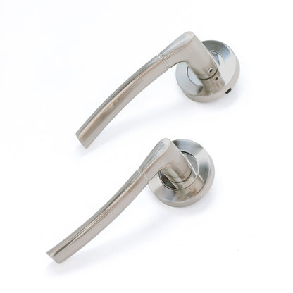 Lifestyle Alcor Lever on Round Rose Handle Set - Polished Chrome