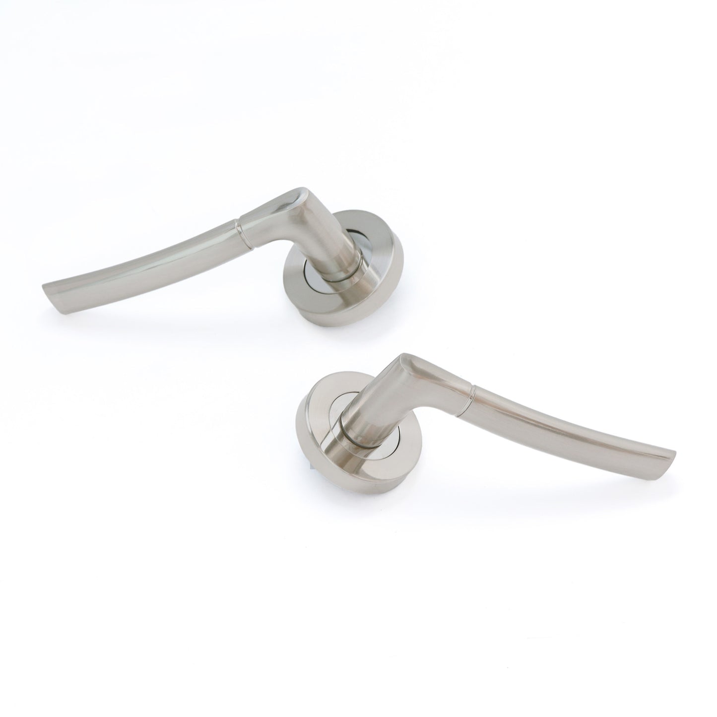 Lifestyle Alcor Lever on Round Rose Handle Set - Polished Chrome