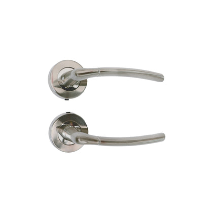 Lifestyle Alcor Lever on Round Rose Handle Set - Polished Chrome