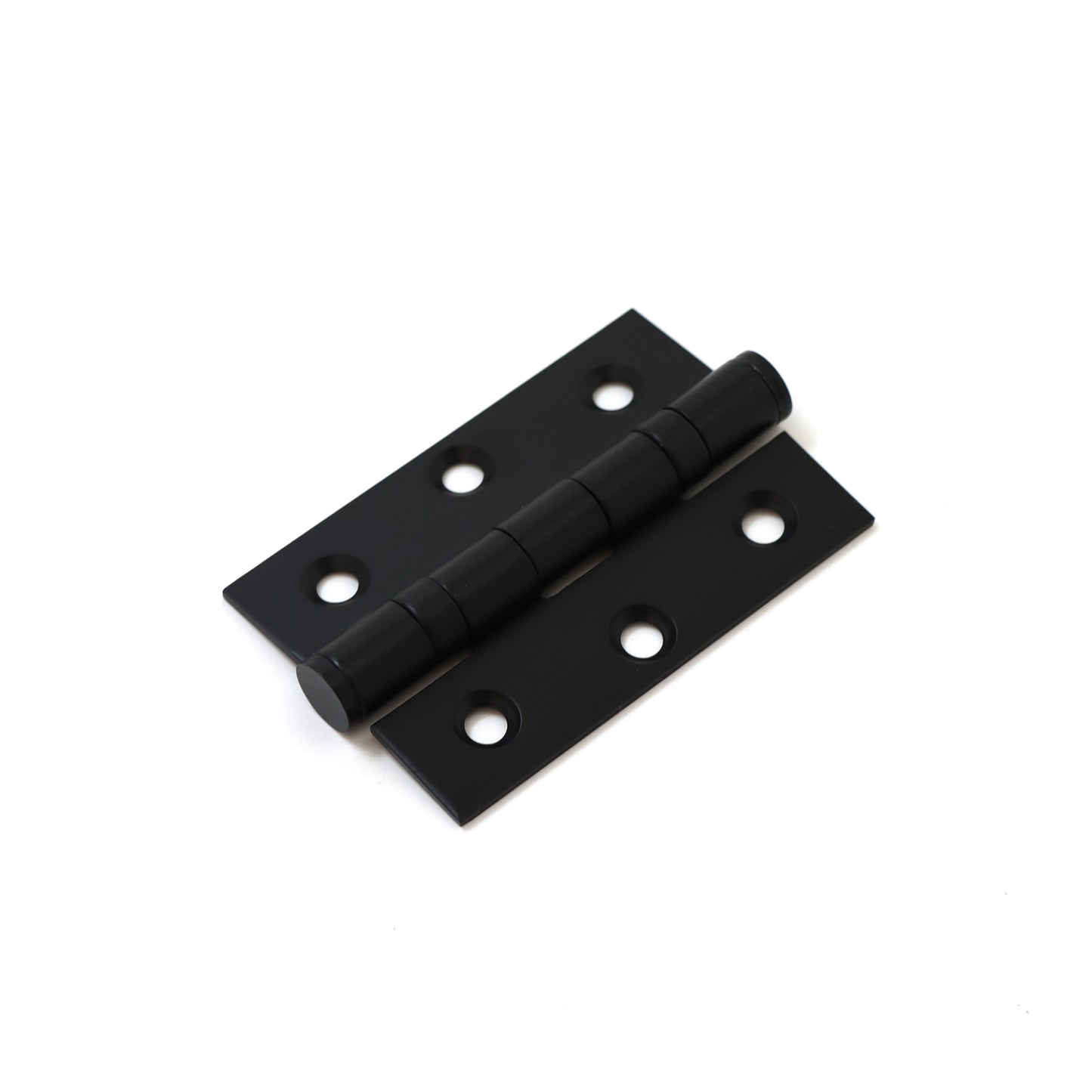 76mm Ball Bearing Hinge Pair - Matt Black