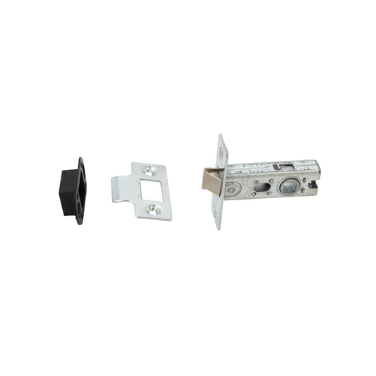 65mm Tubular Mortice Latch - Polished Stainless Steel