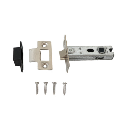 45mm Tubular Mortice Latch - Satin Nickel