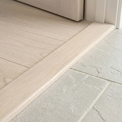 Ivory White - Connecting Profile Door Bar 990mm