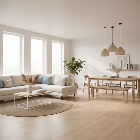 Wild Oak - Easy Touch 8mm High Gloss Laminate Flooring (4x Packs)
