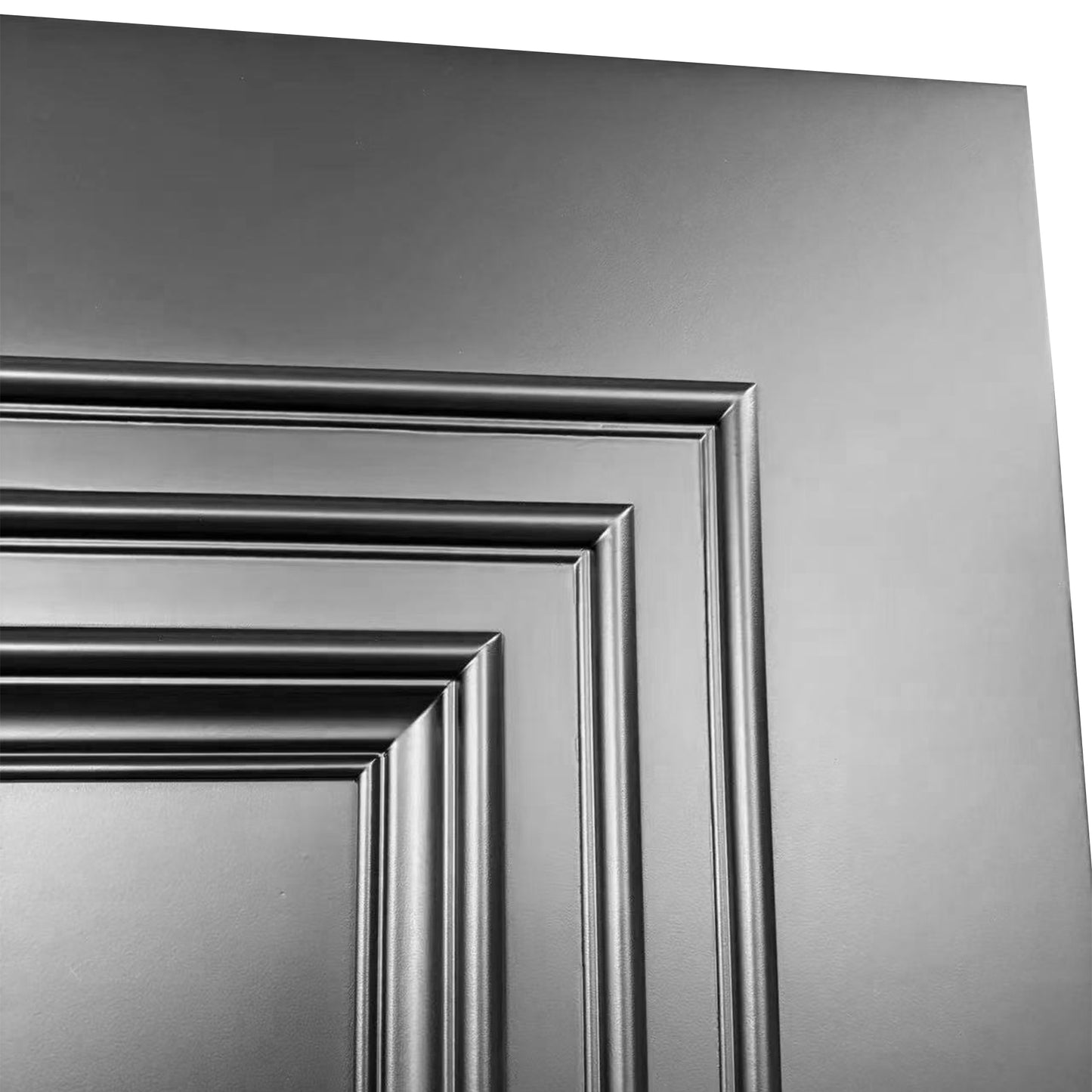 Jet Black Internal Fully Finished 1 Panel Trinity Door (BLACKTRI)