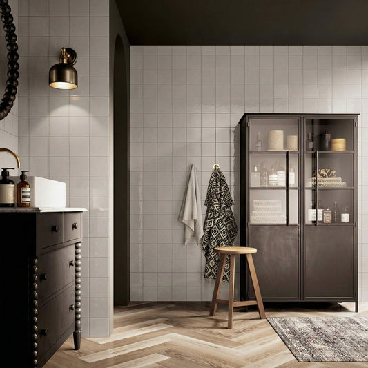 Lead Gloss - Vivid Smooth Water Resistant Ceramic Wall Tile