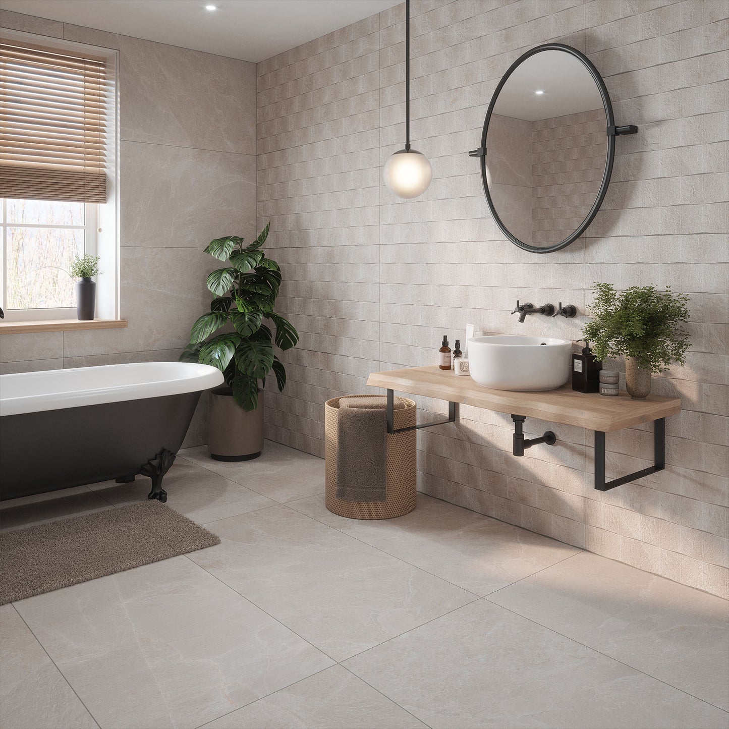 Beige Matt - Palma Smooth Wall & Floor Tile