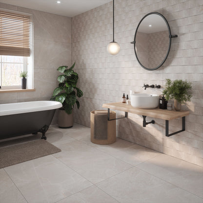 Beige Matt - Palma Smooth Wall & Floor Tile
