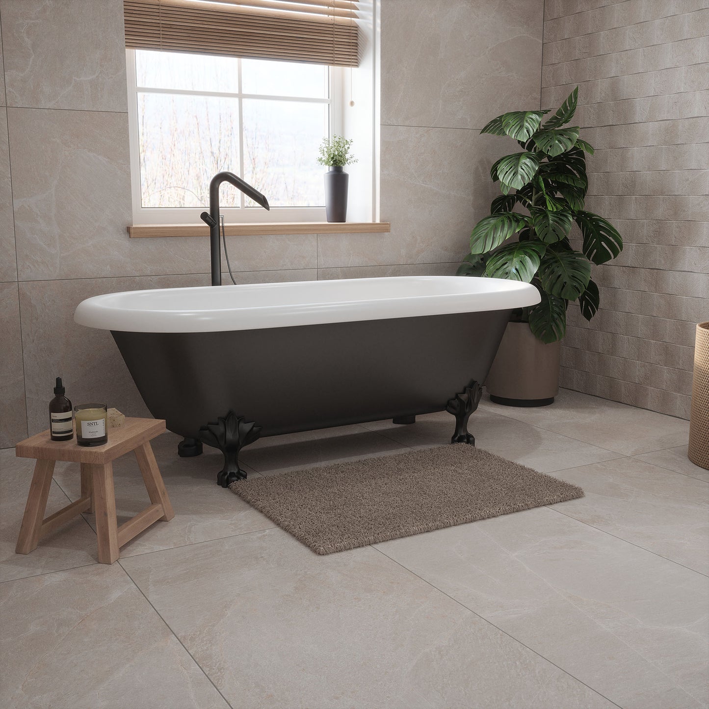 Beige Matt - Palma Smooth Wall & Floor Tile