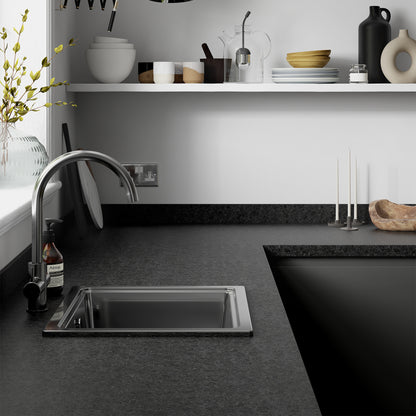 Laminate Worktop - Midnight Granite 3000mm x 600mm x 38mm