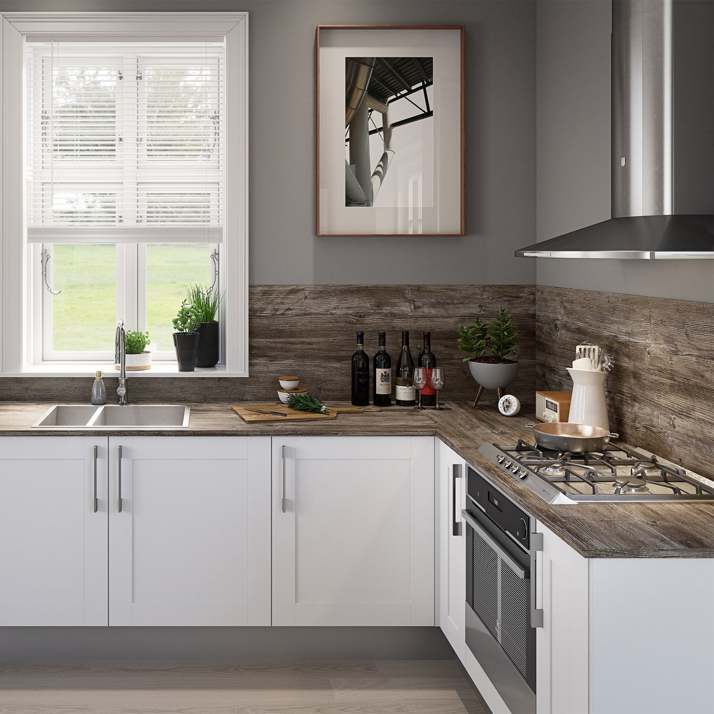 Laminate Worktop - Mystic Pine 3000mm x 600mm x 38mm