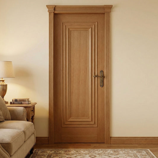 Oak Internal Fully Finished Trinity Fire Door (OAKTRIFD27)