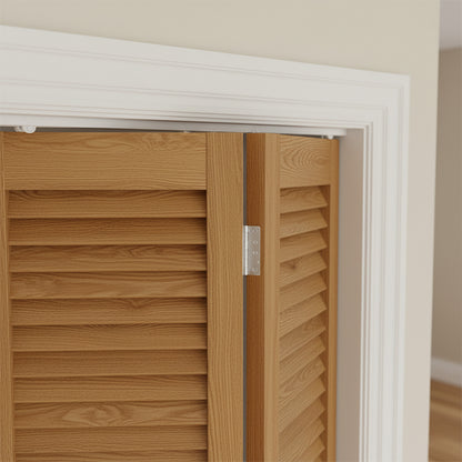 White 1067mm Top Hung Bi-fold Sliding Door Track (789132)