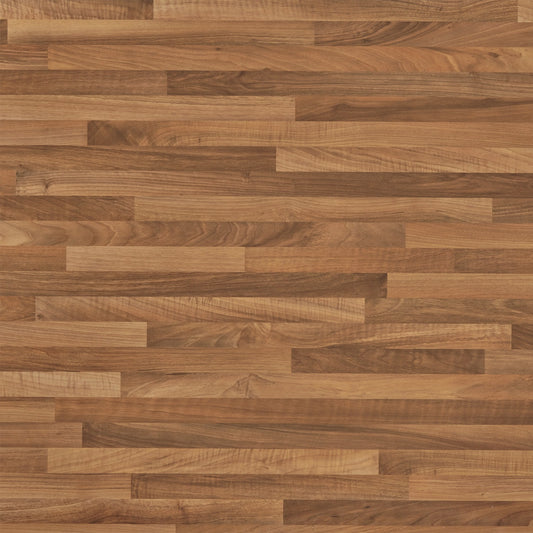 Laminate Worktop - Walnut Block 3000mm x 600mm x 38mm