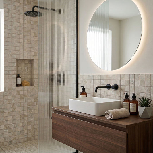 Natural Matt - Origins Smooth Waterproof Porcelain Mosaic Tiles